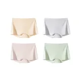 Боксер 4-Pack: Кожа + Светло-Серый + Дымчатый Фиолетовый + Азур