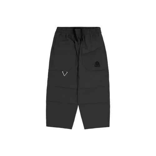 Mak Осенние парашютные брюки для детей цвет угольно-серый