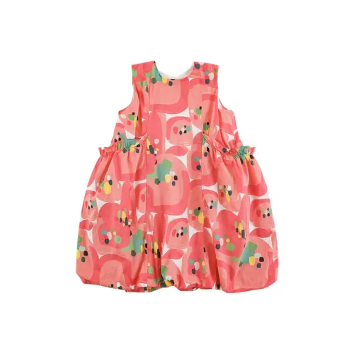 YOEHYAUL Платье Розовое для детей 3-7 лет