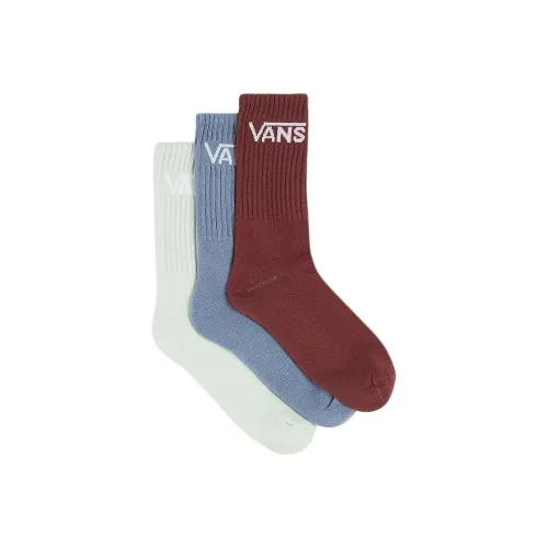 Vans Носки 3 упаковки Синий Зеленый Красный Детский