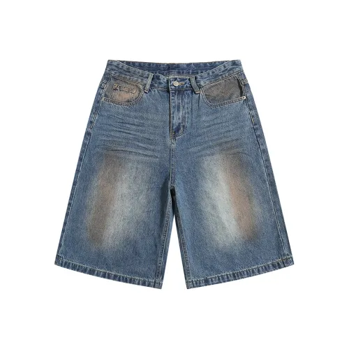 YEARNED Джинсовые шорты Унисекс Blue