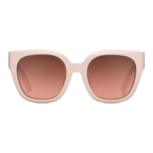 DIOR В зависимости от официального сайта Квадратные солнцезащитные очки Унисекс Розовый