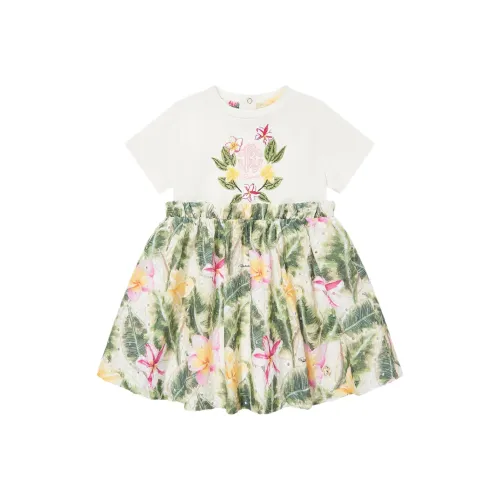 Roberto Cavalli Платье Зеленый Infant и Toddler