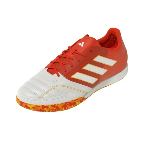 Adidas Top Sala Slip Resistant Abrasion Resistant Футбольные бутсы Мужские Белый Красный
