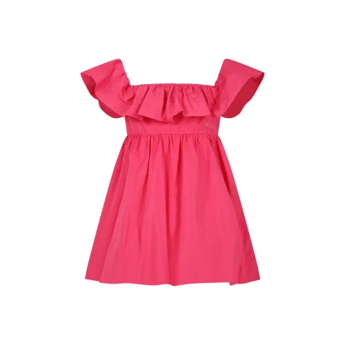 MSGM Фуксия Платья для девочек