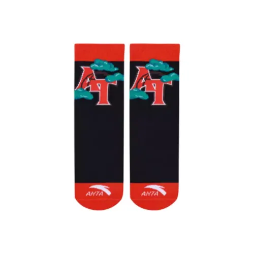 Antakids KIDS Носки 1 упаковка Черный Красный Детский