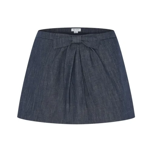 URBAN REVIVO Джинсовые короткие юбки Женские