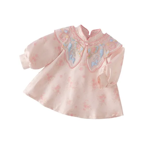 JELLYBABY Детское платье розовое для младенцев и малышей