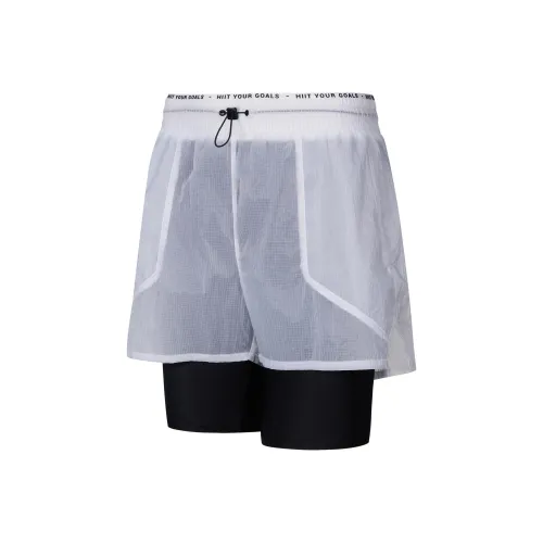 DECATHLON Черные/Снежные Женские Спортивные Шорты