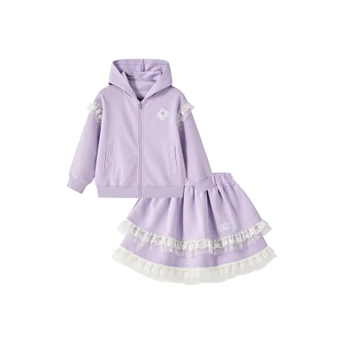 Детский комплект Disney Frozen 3-7 лет юбка фиолетовый