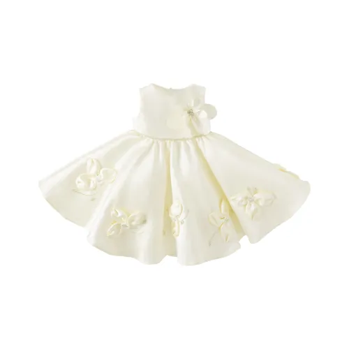 DAVE&BELLA DAVE & BELLA/David Bella SS23 Important Moments Series Kids Платья Экрю