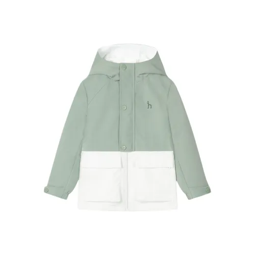 HAZZYS Тренчкот Трюфель Зеленый Детский