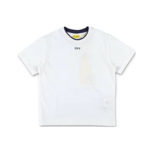 Off Белый Kids T-Рубашки