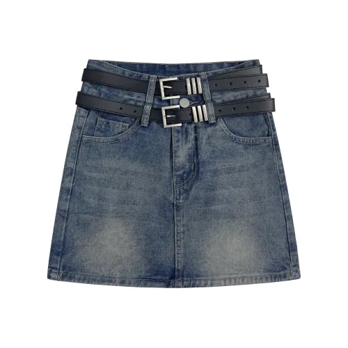 YEARNED Джинсовые короткие юбки Женские