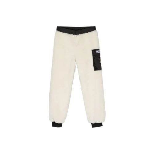 MOSCHINO Белые Kids Спортивные брюки