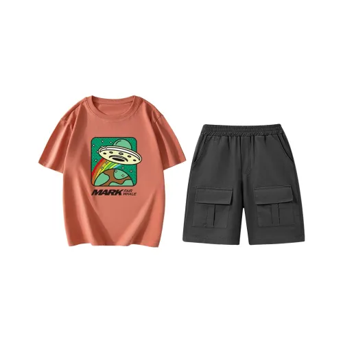 FAIRWHALE Повседневная спортивная одежда для детей кирпично-красный