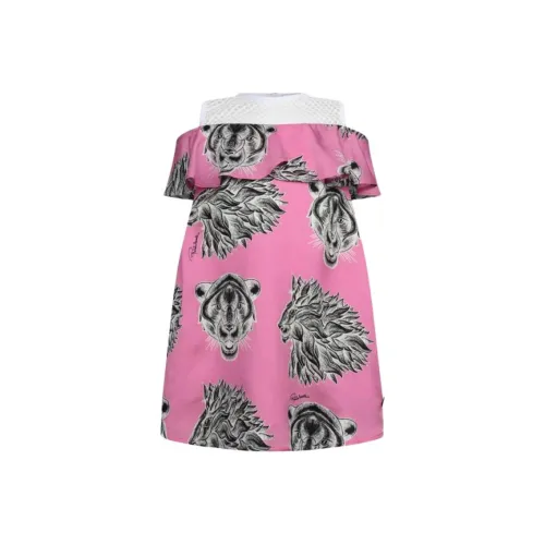 Roberto Cavalli Платье Розовое Детское