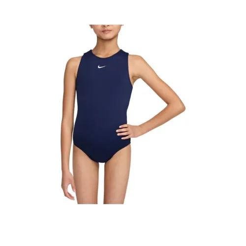 Nike One Piece Купальник Женские Морской Синий