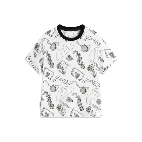 LINING YOUNG T-рубашка черная белая для детей 3-7 лет