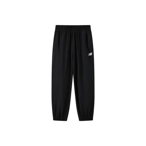 Детские 3-7 лет New Balance совместный бренд Вязаные тренировочные штаны Черные