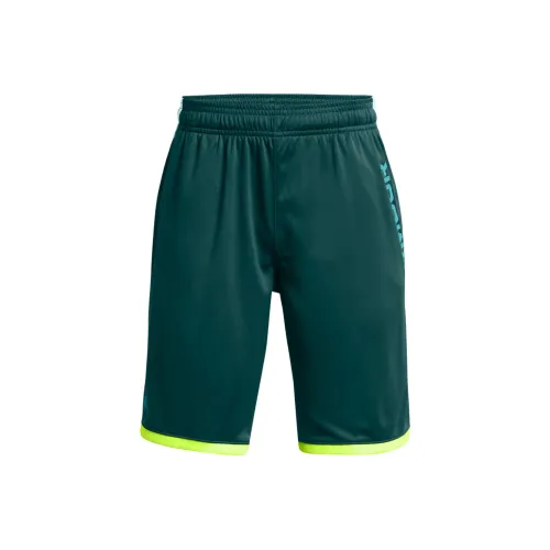 Under Armour UA Stunt Kids Шорты Детские Циановый