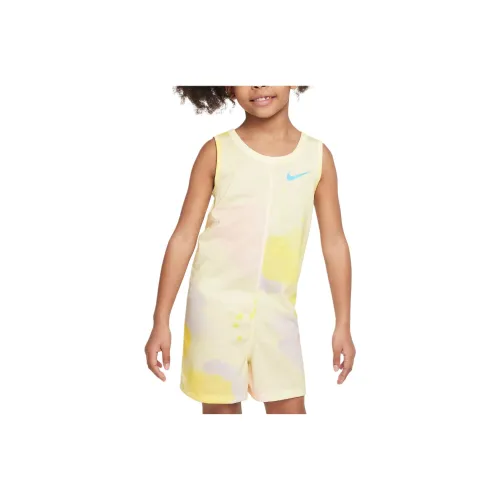 nike 'Just DIY IT' С принтом Комбинезон для малышей Romper Кокосовое молоко Jumpsuit
