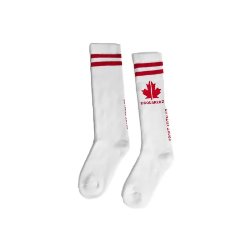 DSQUARED 2 Детская одежда Junior Sport Edtn.08 Носки 1 упаковка Красный Детский