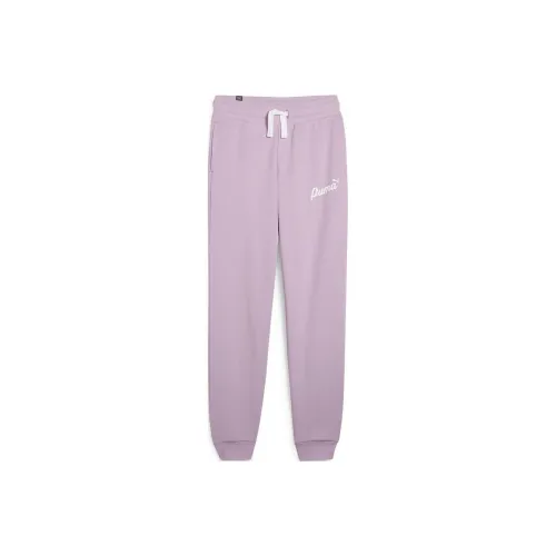 PUMA Тренировочные брюки CORE HERITAGE Детские Фиолетовые