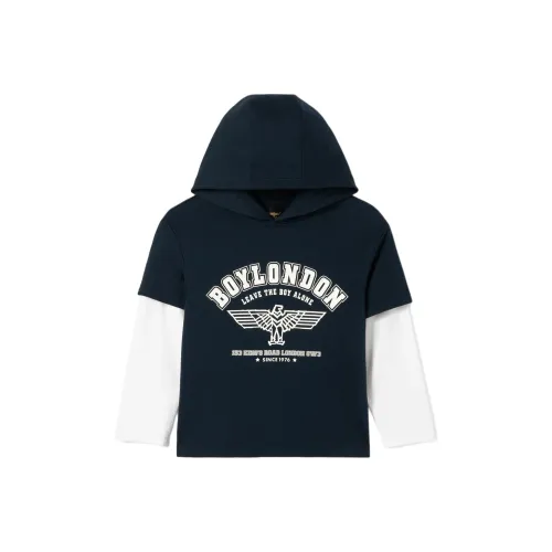 BOY JUNIOR T-рубашка темно-синяя для детей 3-7 лет