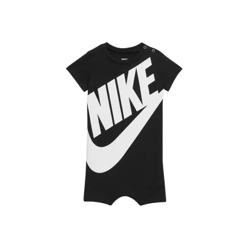 nike Kids Комплекты Малыш 0-9M Futura Romper Черный Infant And Toddler