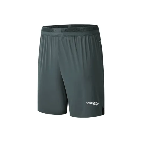 Saucony Бег Шорты Унисекс Mist Серый