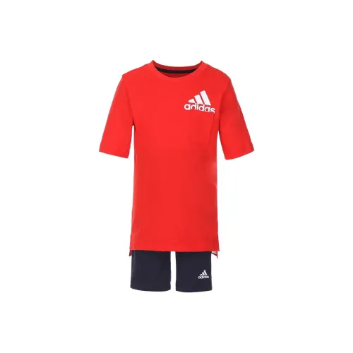 Adidas Kids Комплекты Красный синий Младенец и Малыш