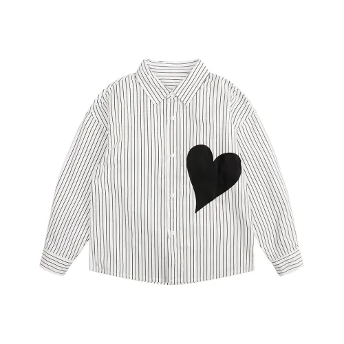 Pure and Good Рубашка Черно-белые полосы Подростки