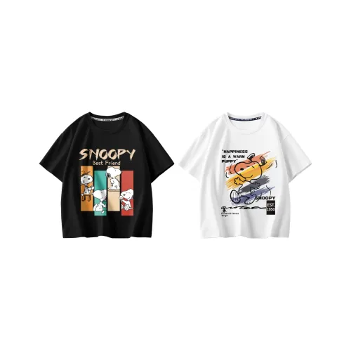 SNOOPY T-рубашка цвет на изображении для детей 3-7 лет