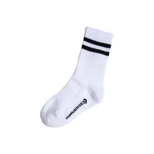 Converse Socks 1 Pack Pure White Baby