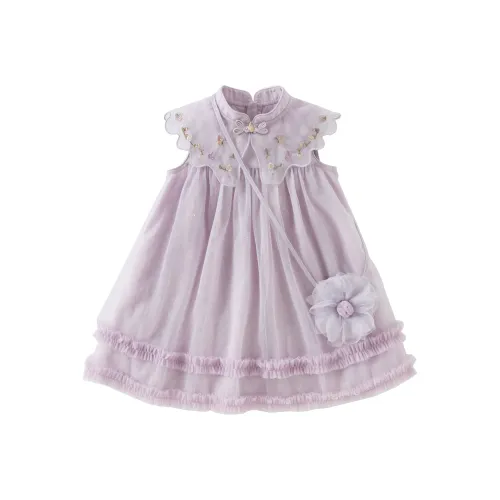 DAVE BELLA Платье Серо-фиолетовое для детей 3-7 лет