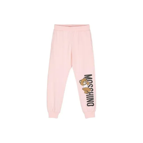 MOSCHINO Розовые Kids Спортивные брюки