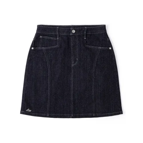 Lee Промытые Женские Джинсовые Короткие Юбки