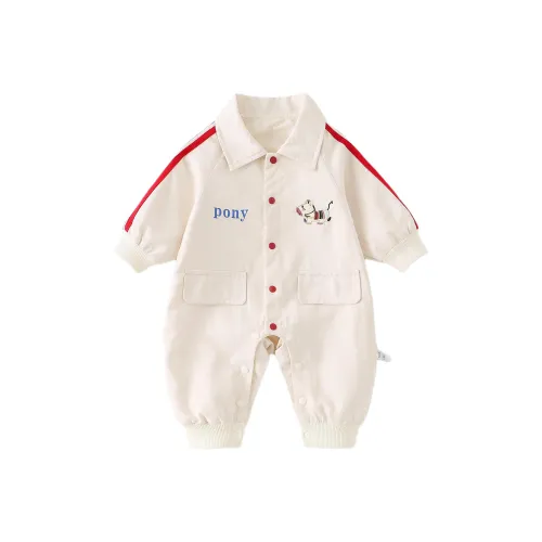 XiaoJinBu Комбинезон Ecru для младенцев и малышей