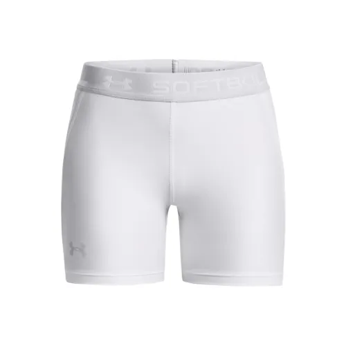 Under Armour Детская одежда Softball Slider Шорты Kids Шорты Детский Белый