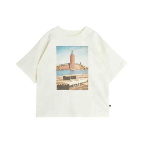 MINI RODINI Серый белый Kids T Рубашки
