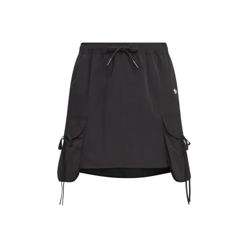 Adidas Originals Карго Юбка Короткая Женская Черная