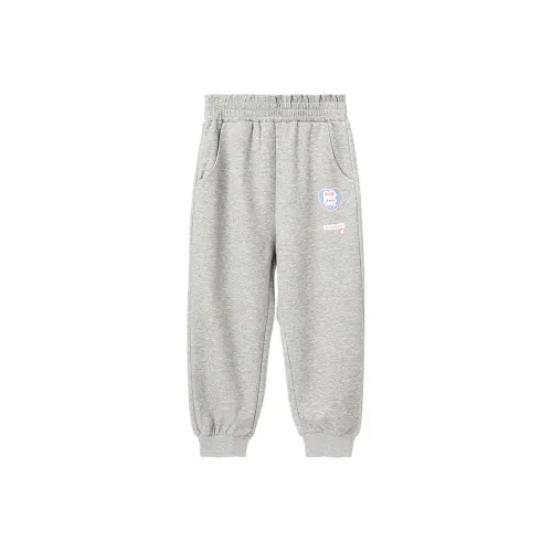 Вязаные тренировочные брюки Red Bean для детей средний цвет вересковый серый