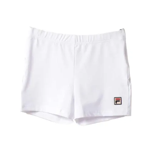 FILA белые женские спортивные шорты