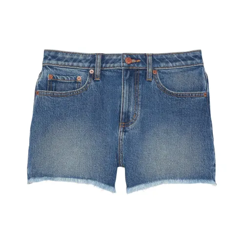 Victoria's Secret Розовый Деним By Розовый HIGH RISE Джинсовые шорты Средний Wash Джинсовые шорты Женские Средний Чистка