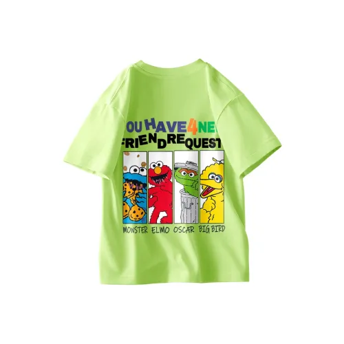 Улица Сезам T Рубашка Дети 3-7 лет