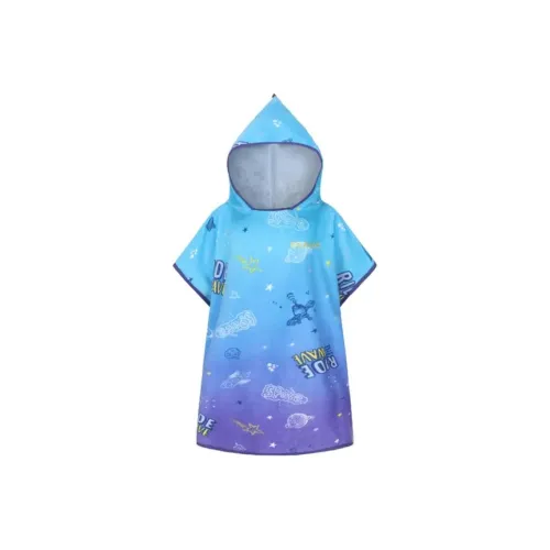 DECATHLON OLAIAN Плащ синий-фиолетовый для детей 3-7 лет