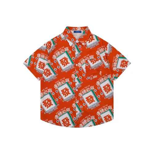 PEIMENG Красный Унисекс Рубашки