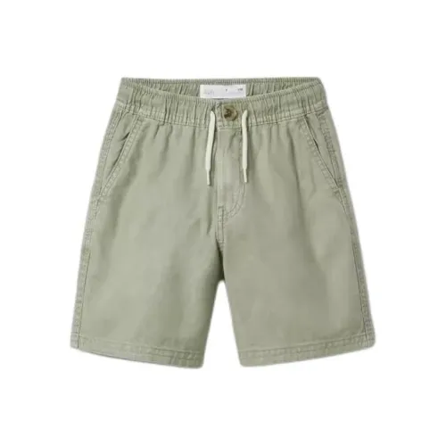 ZARA FW23 Повседневные шорты для детей светло-зеленый