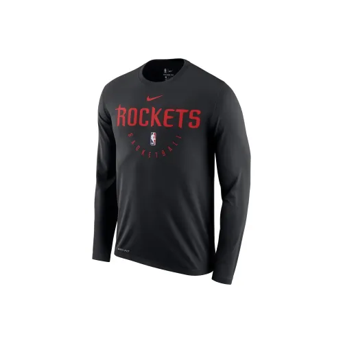 Nike x NBA Houston Rockets T-Shirt Черный Красный Подростки